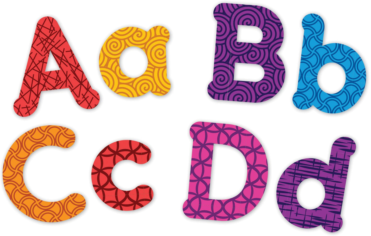 Learning Essentials Magnetic Uppercase & Lowercase Letters