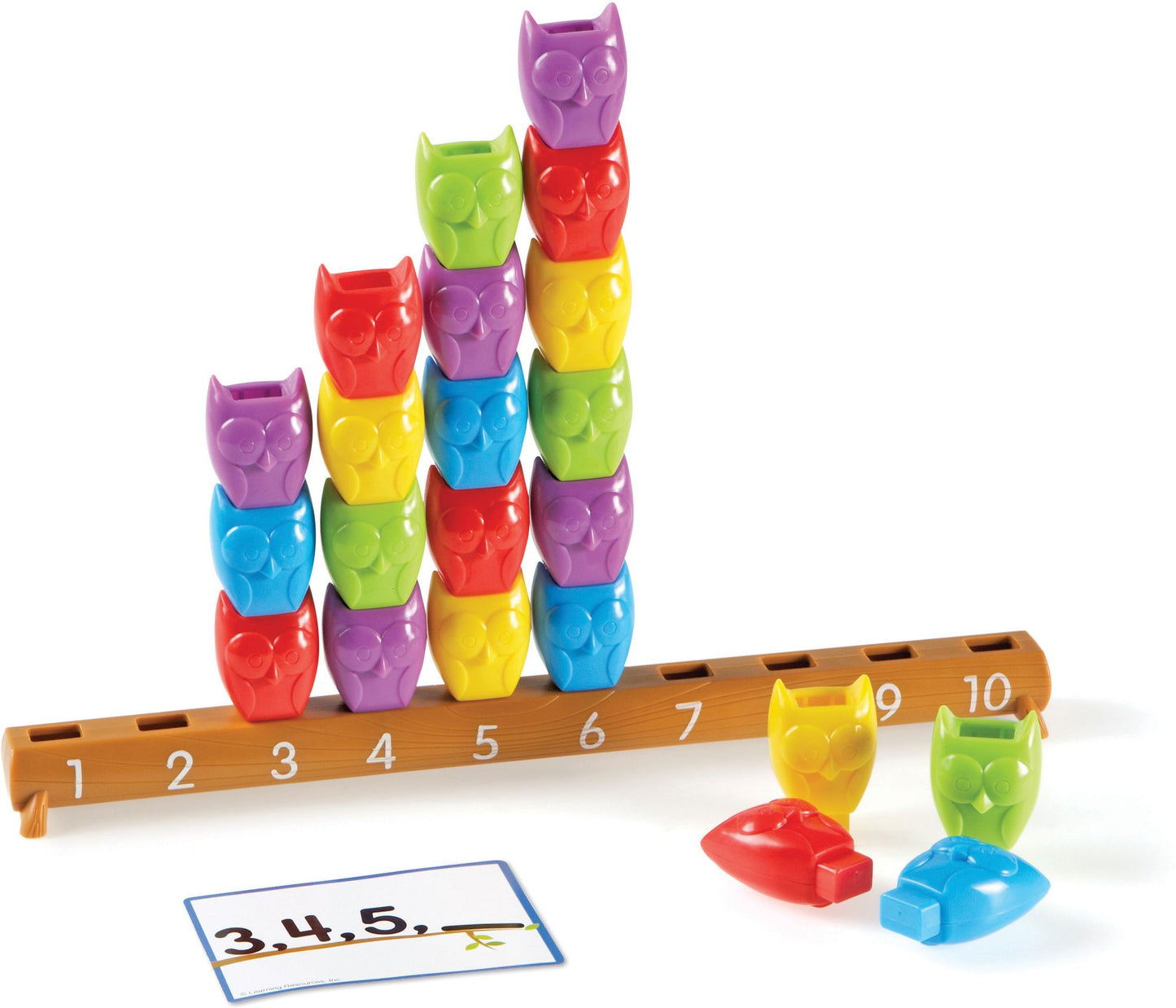 Learning Essentials 1–10 Counting Owls Activity Set