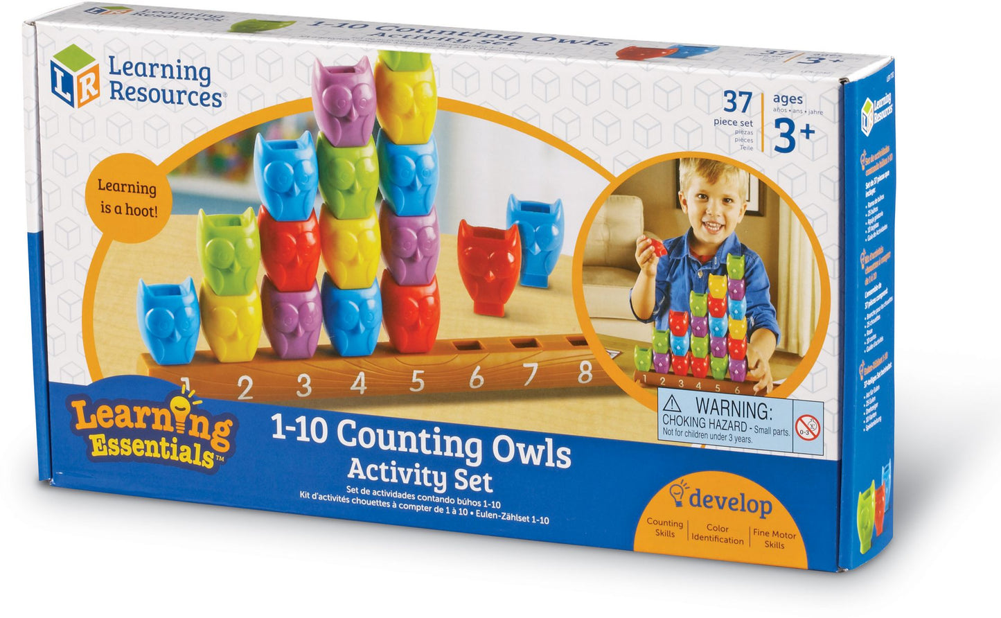 Learning Essentials 1–10 Counting Owls Activity Set