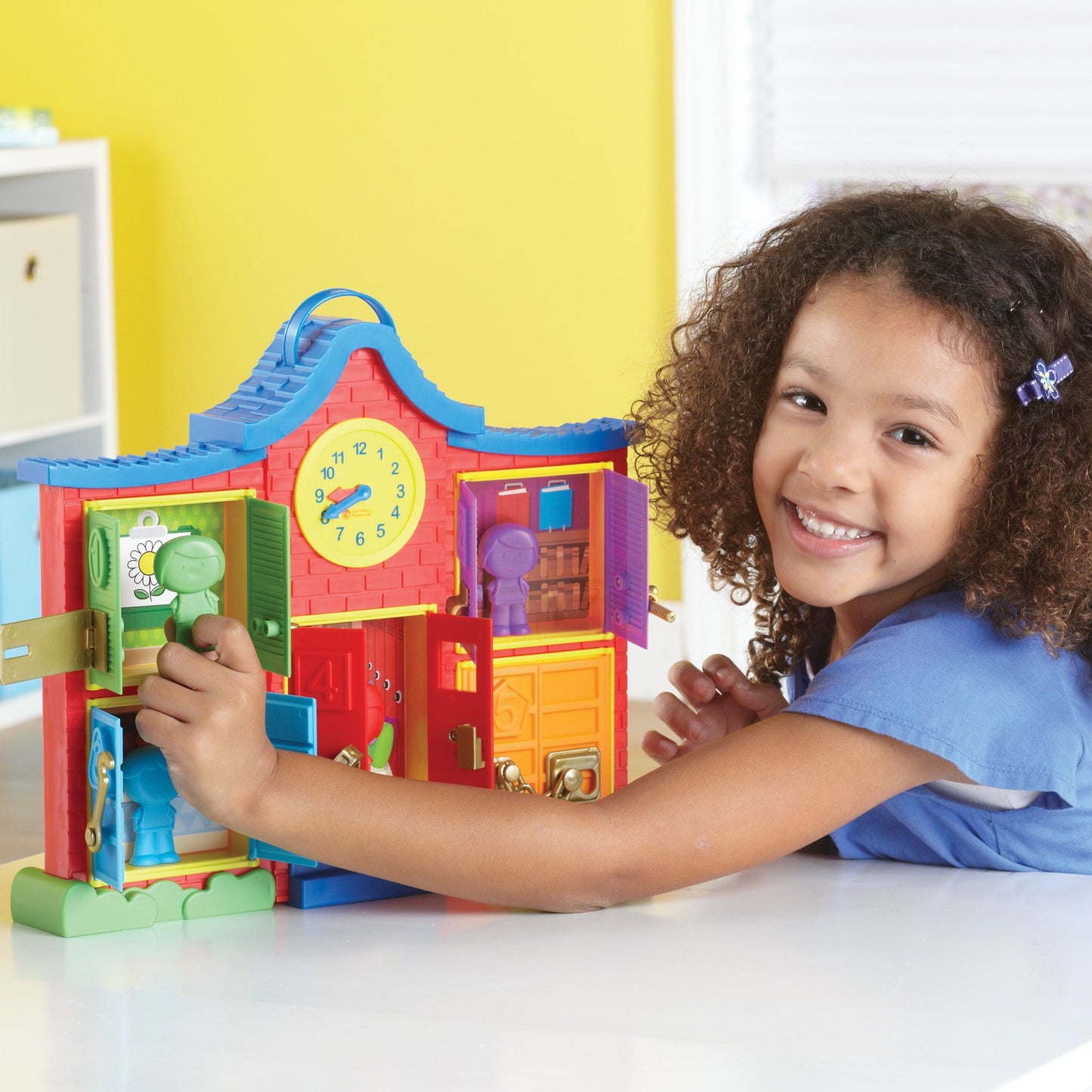 Learning Resources Latch and Learn School House