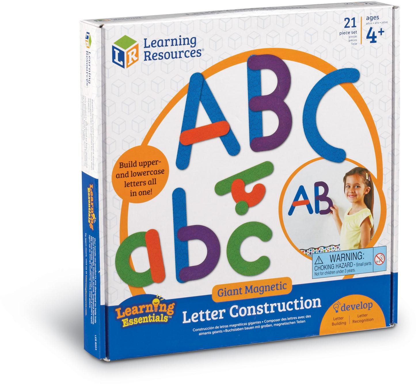 Learning Essentials Giant Magnetic Letter Construction