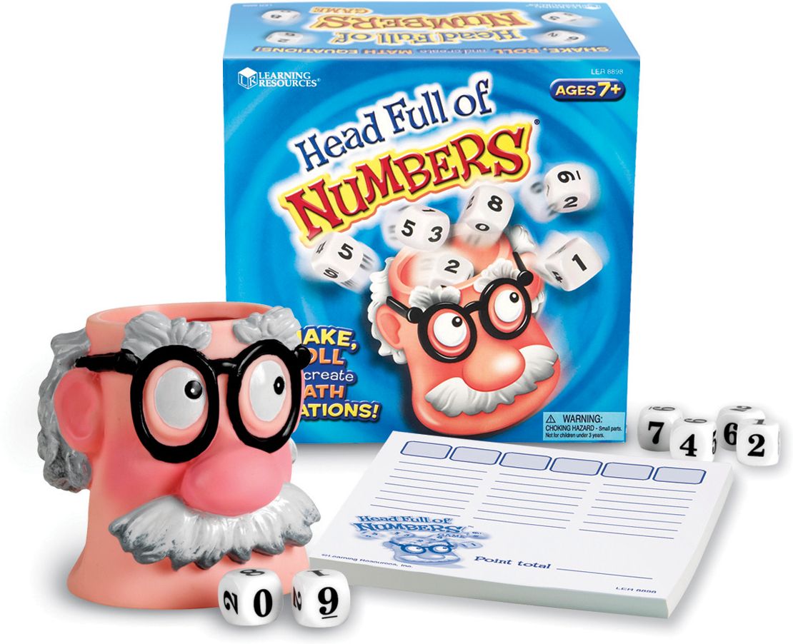 Head Full of Numbers Math Game