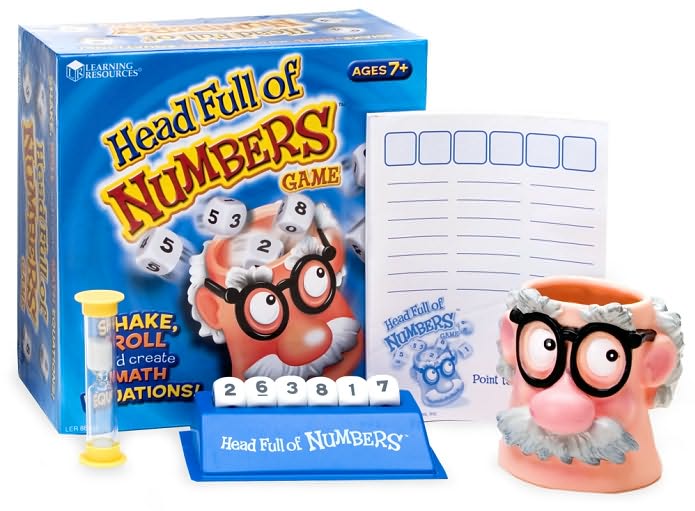 Head Full of Numbers Math Game