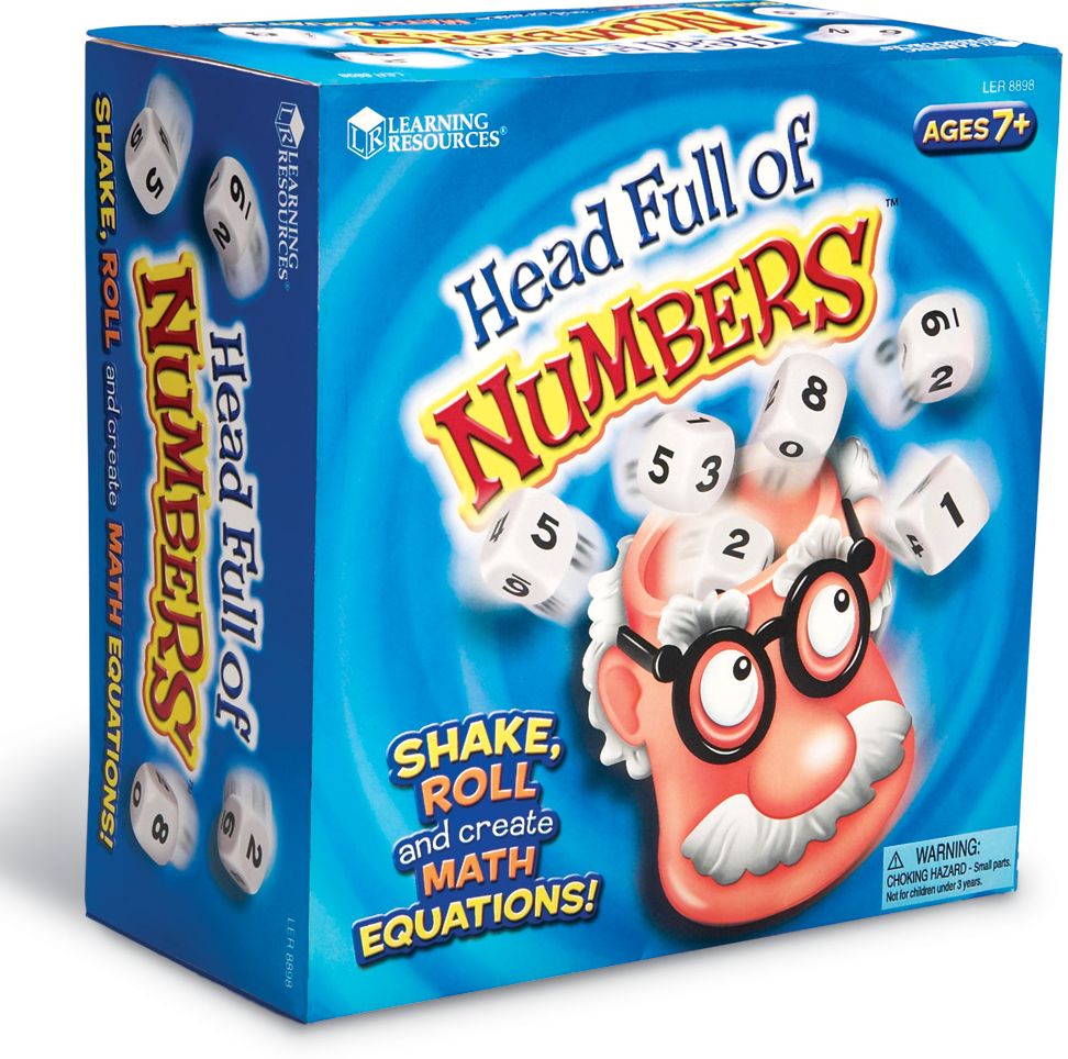 Head Full of Numbers Math Game