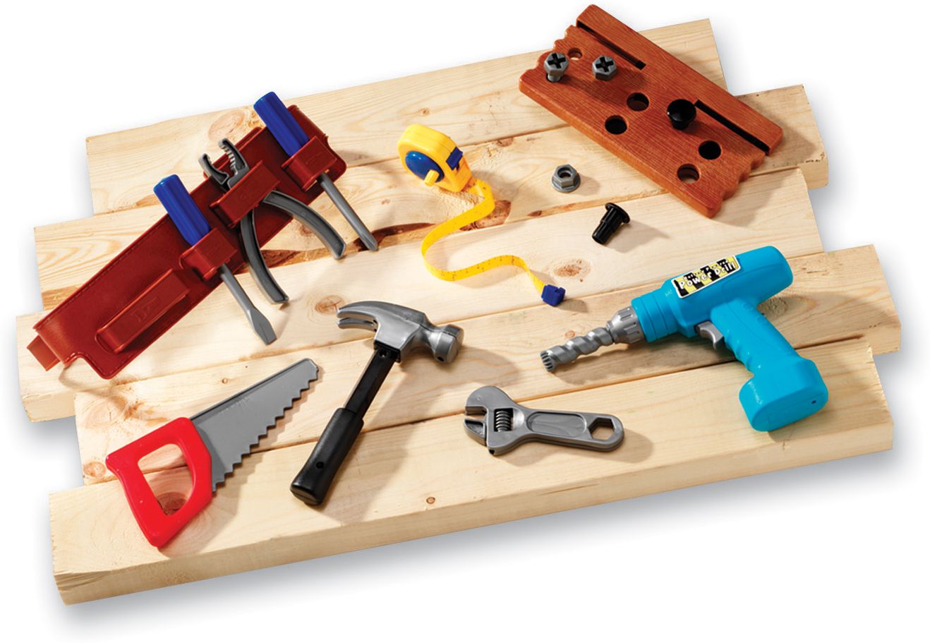 Pretend & Play® Workbelt Tool Set