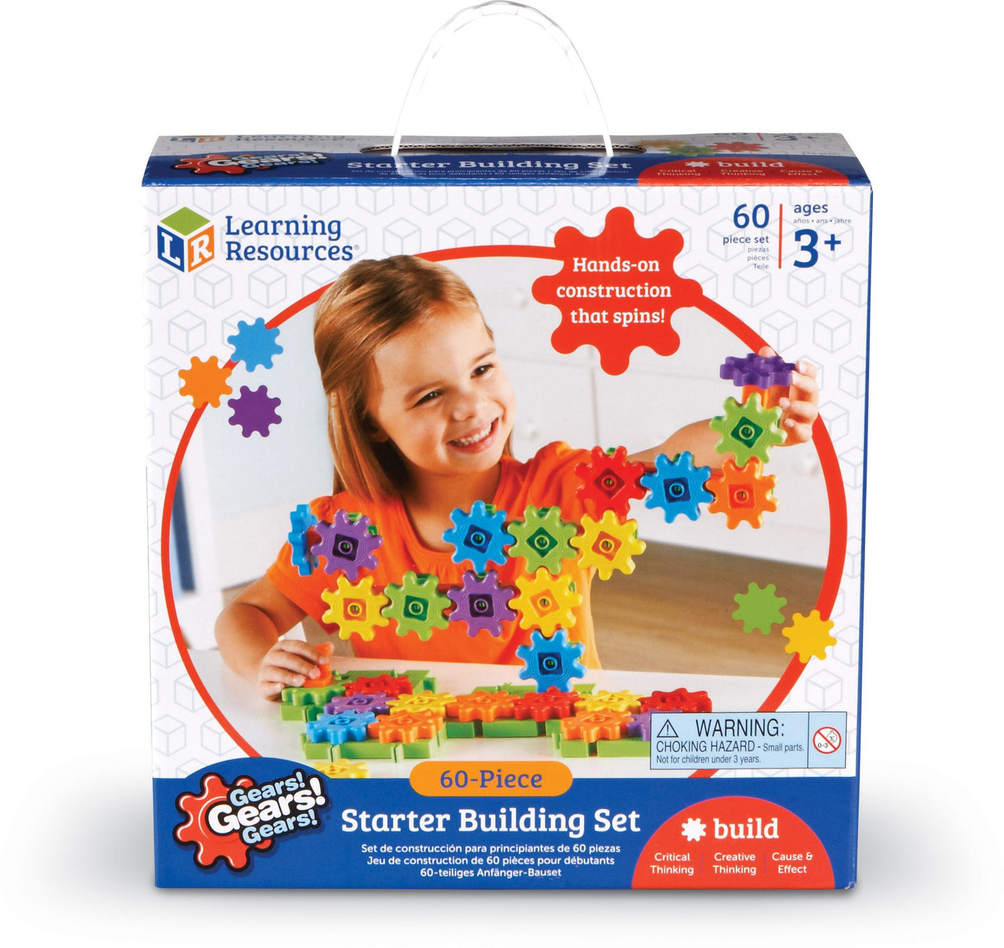 Gears! Gears! Gears! 60-Piece Starter Building Set