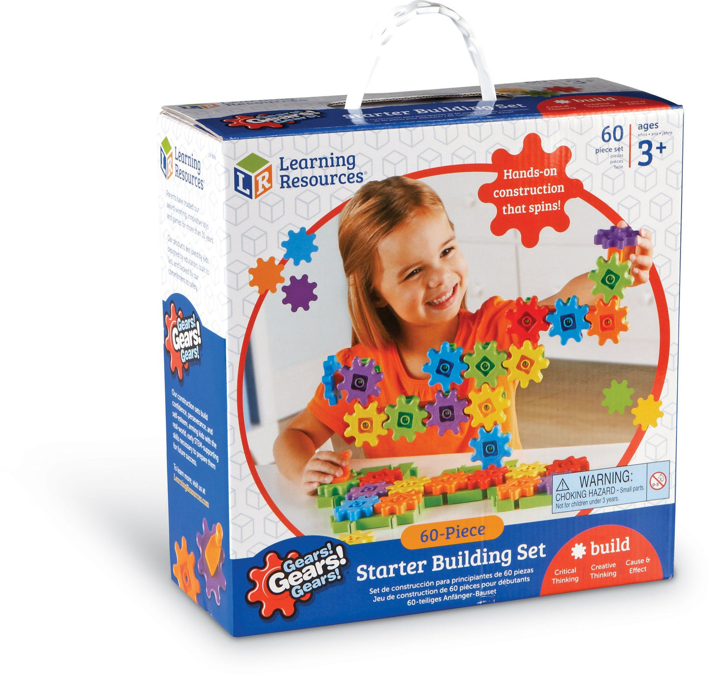 Gears! Gears! Gears! 60-Piece Starter Building Set