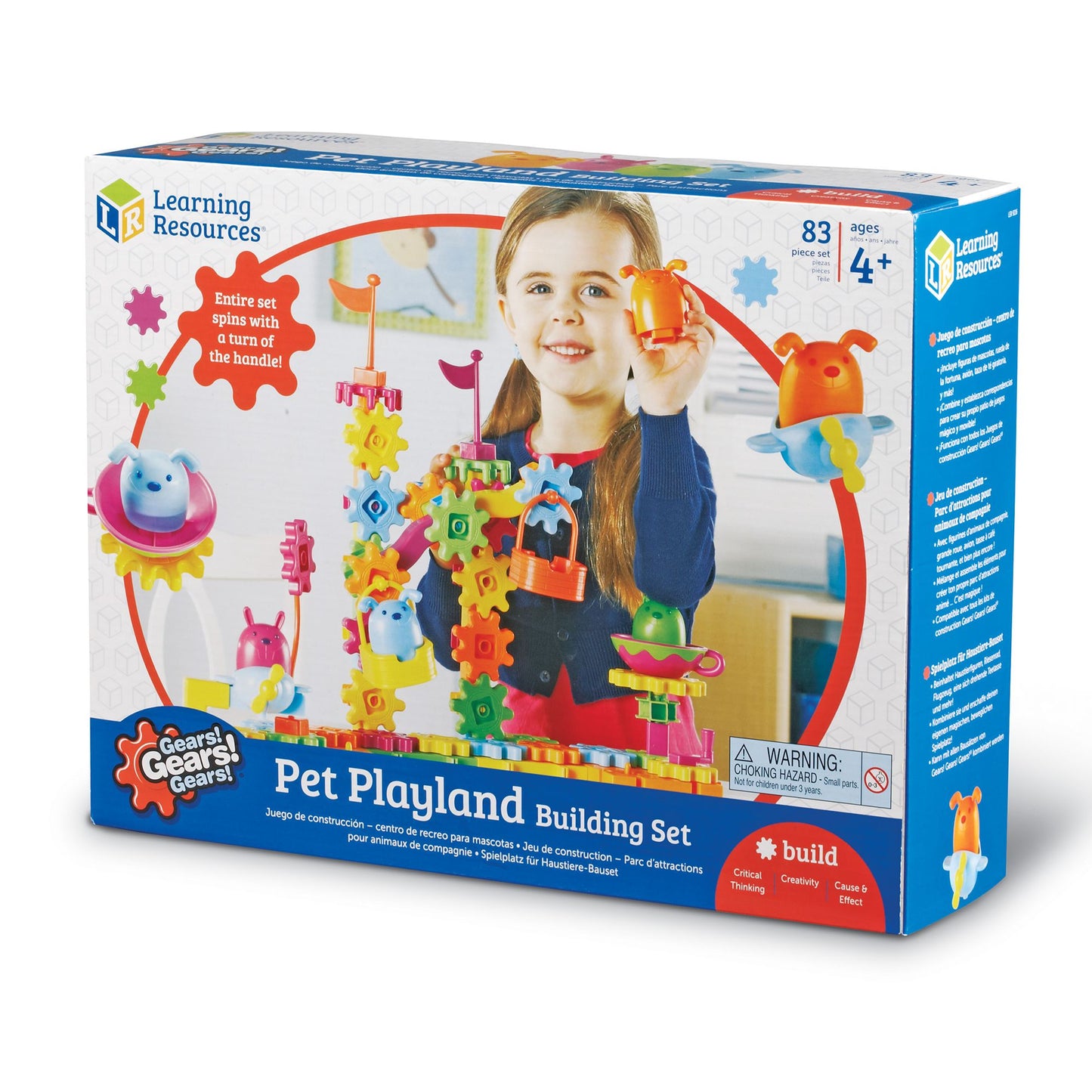 Learning Resources Gears! Gears! Gears! Pet Playland Building Set