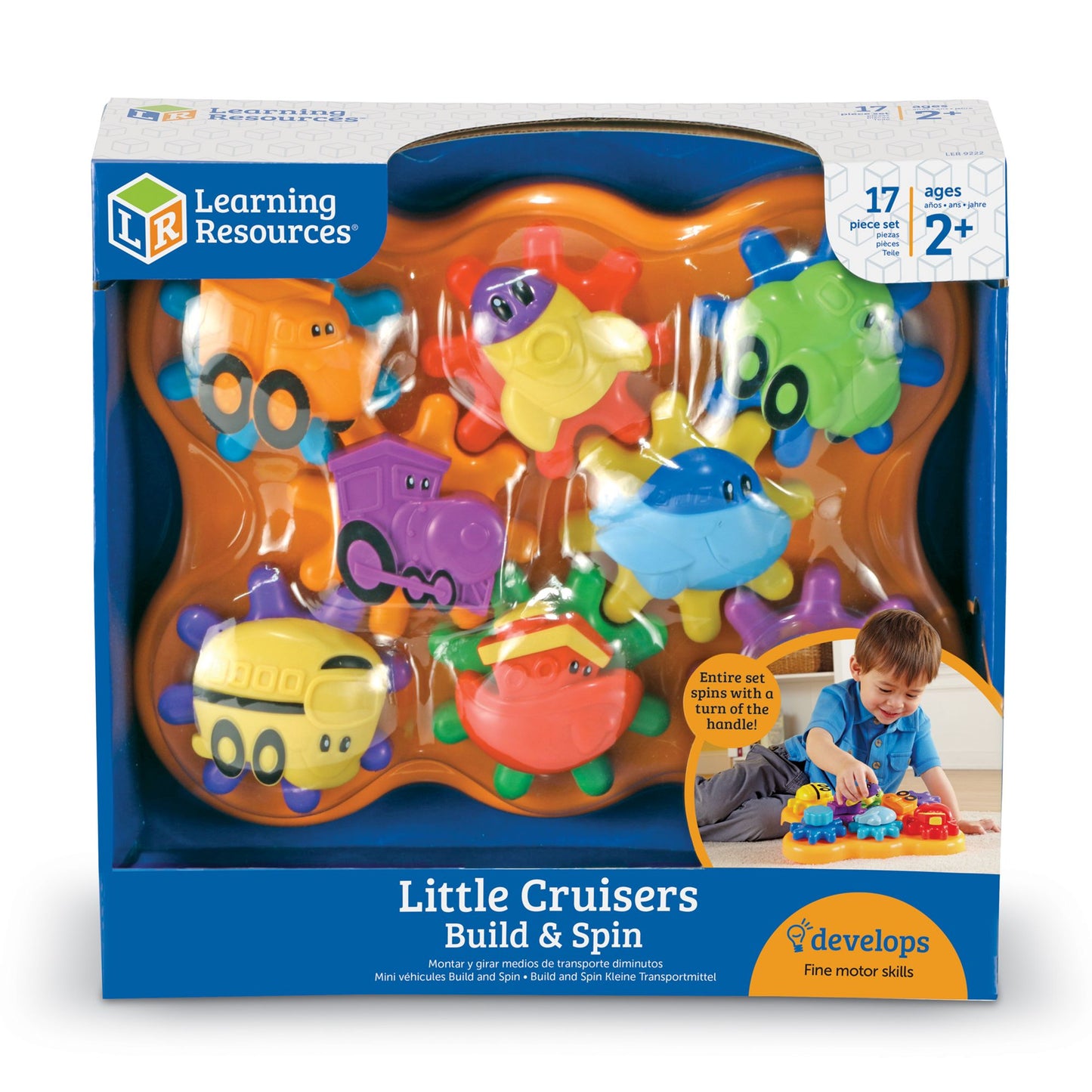 Learning Resources Little Cruisers Build and Spin