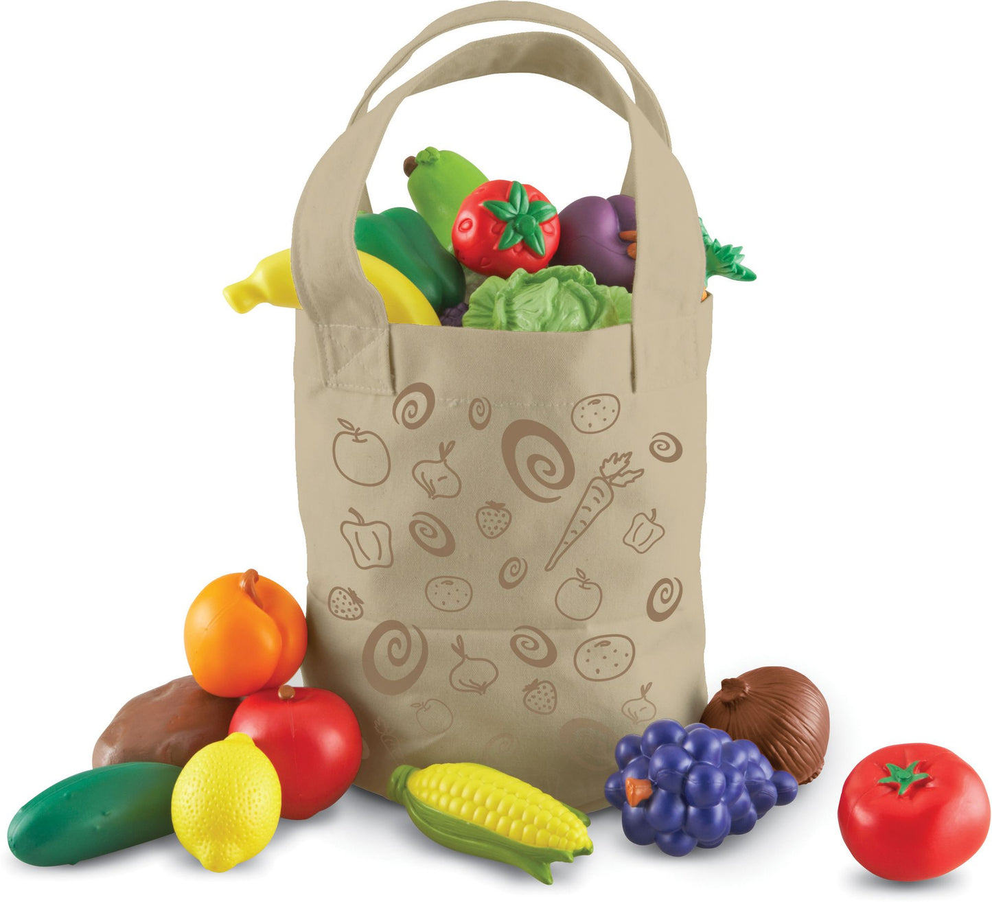 Learning Resources New Sprouts® Fresh Picked Fruit & Veggie Tote