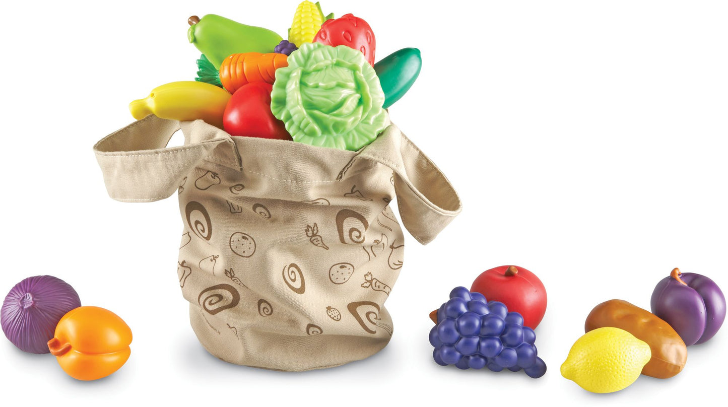 Learning Resources New Sprouts® Fresh Picked Fruit & Veggie Tote