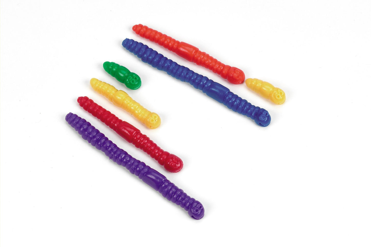 LEARNING RESOURCES LER0176 WIGGLEY JIGGLEY WORM COUNTERS 72 P-IECES