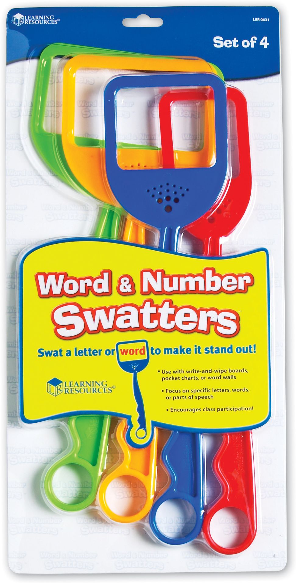 Learning Resources LER0631 Word Swatters