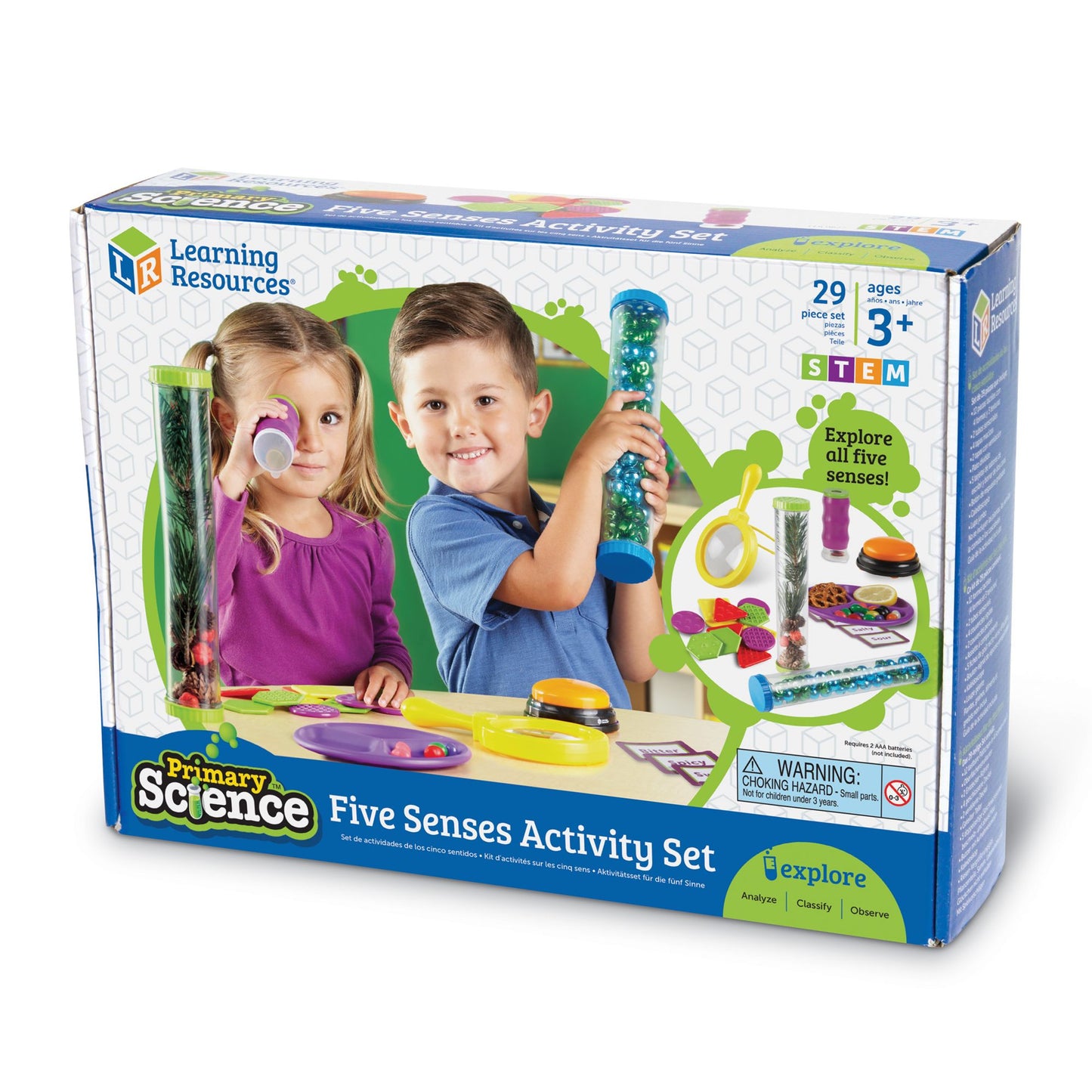 Learning Resources Primary Science 5 Senses Activity Set