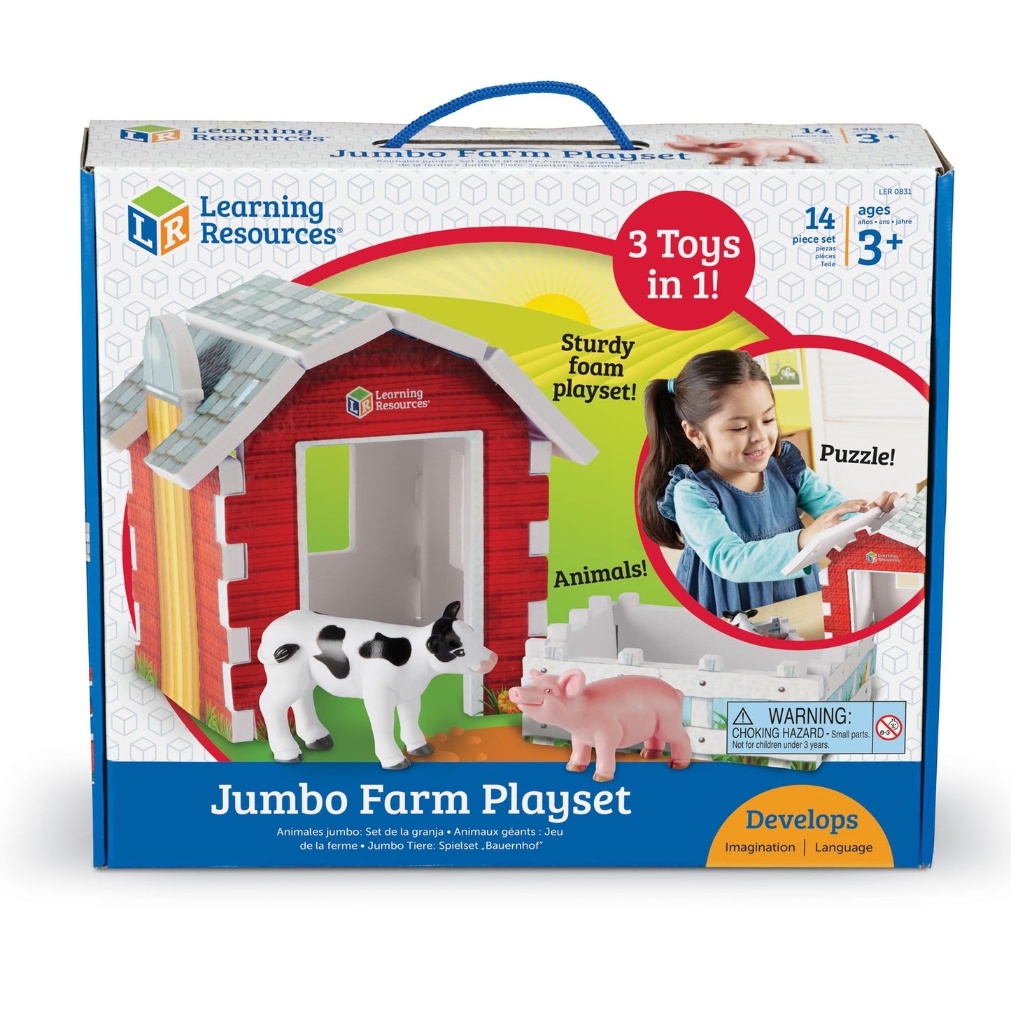 Learning Resources Jumbo Farm Playset