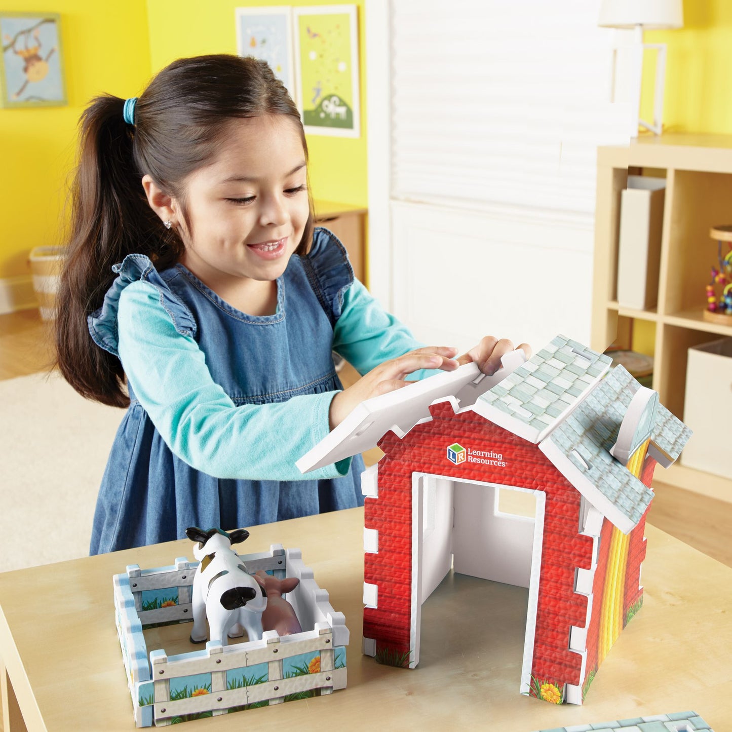 Learning Resources Jumbo Farm Playset