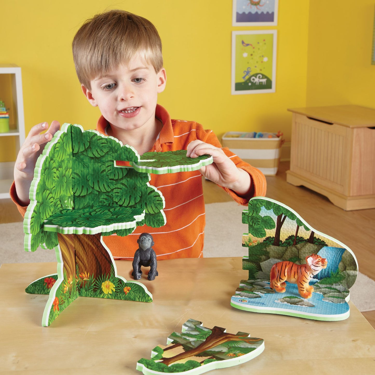 Learning Resources Jumbo Jungle Playset