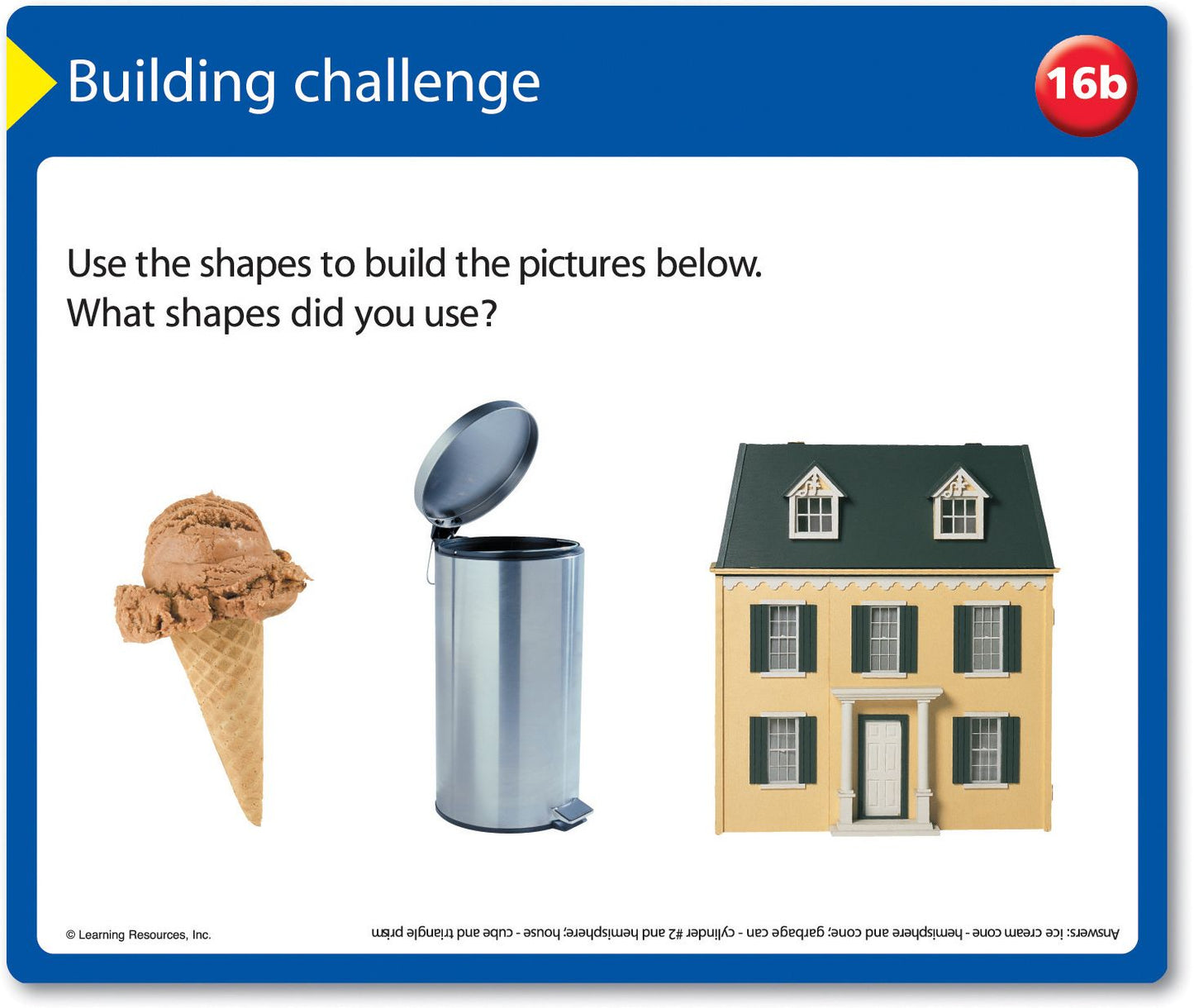 LEARNING RESOURCES LER0900 EVERYDAY SHAPES ACTIVITY SET