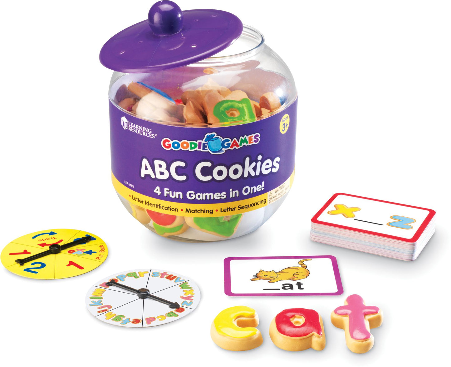 Learning Resources LER1183 Goodie Games Abc Cookies