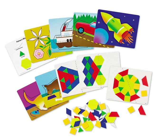 Magnetic Pattern Block Activity Set