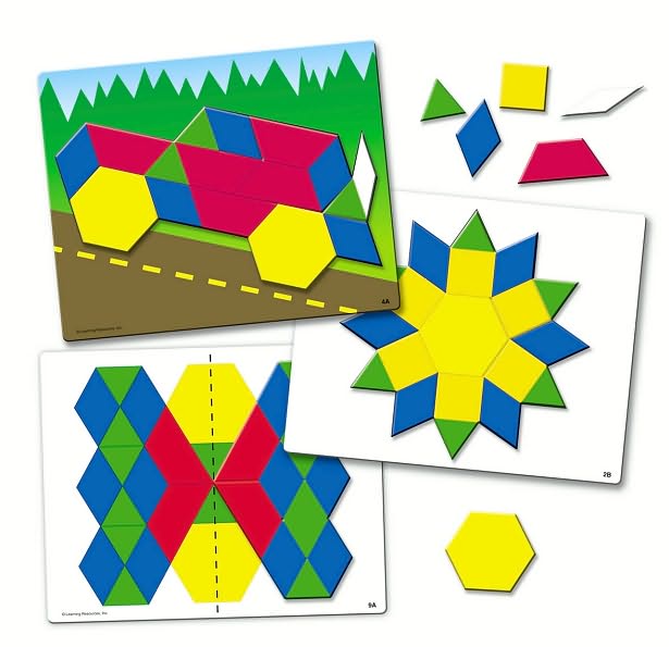 Magnetic Pattern Block Activity Set