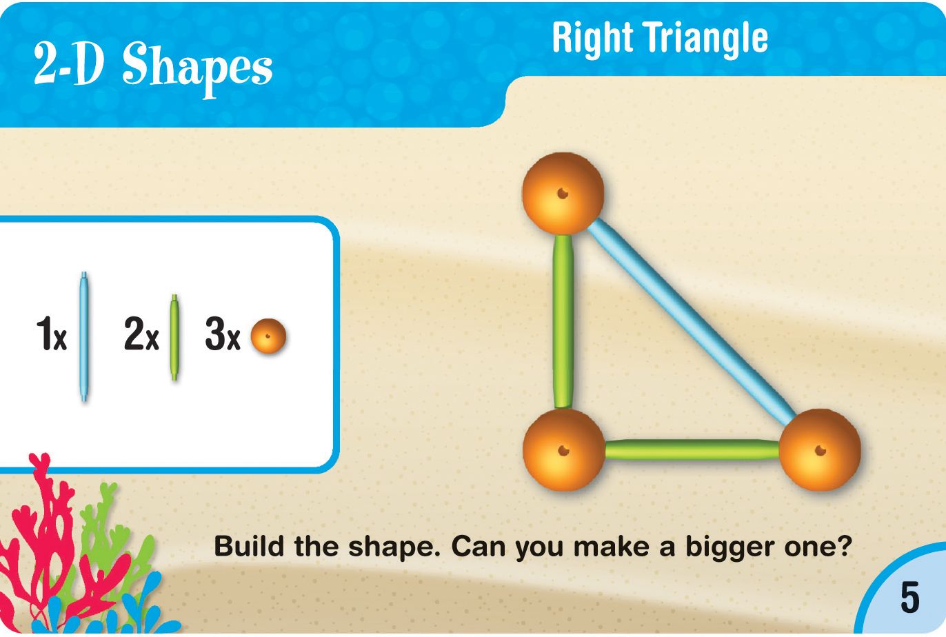 Learning Resources Dive Into Shapes!  A “Sea” And Build Geometry Set