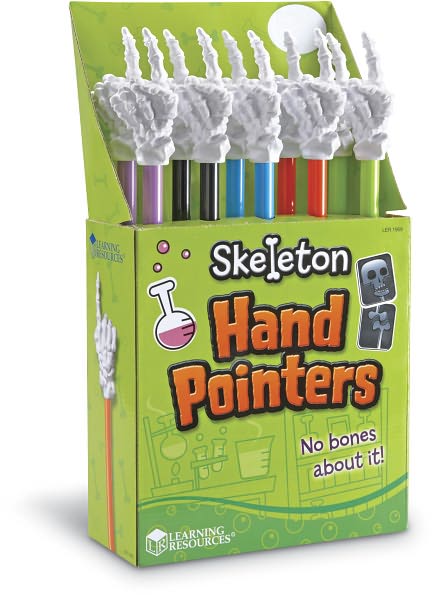 Skelton Hand Pointer In Pop Display