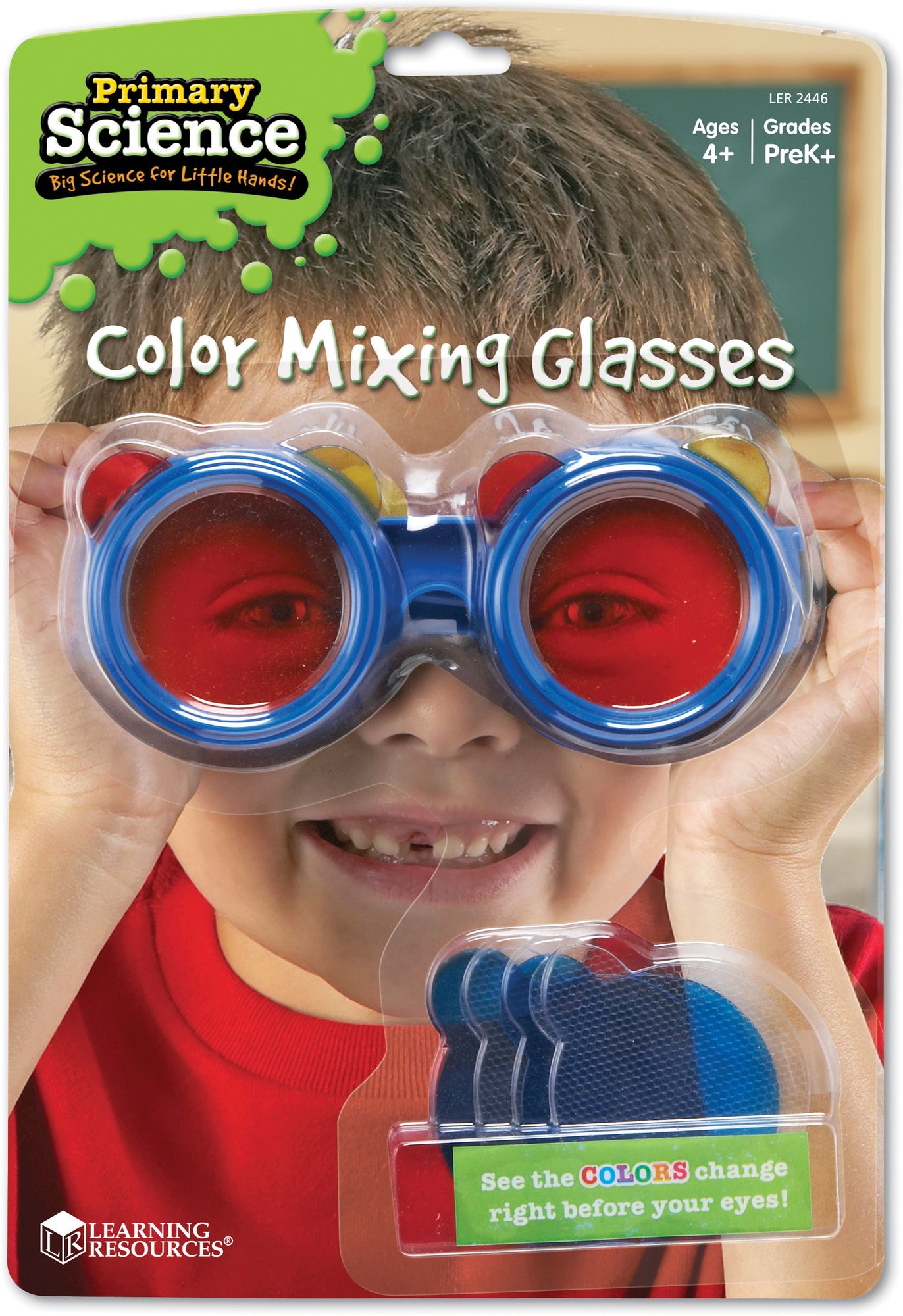 Learning Resources LER2446 Color Mixing Glasses