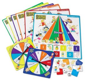 LEARNING RESOURCES LER2491 HEALTHY HURDLES NUTRITION GAME