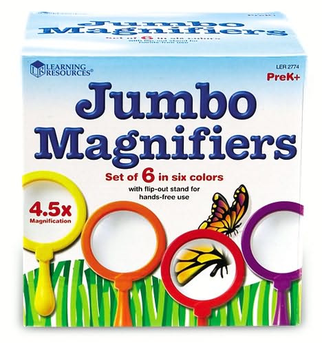 Jumbo Magnifiers Set of 6