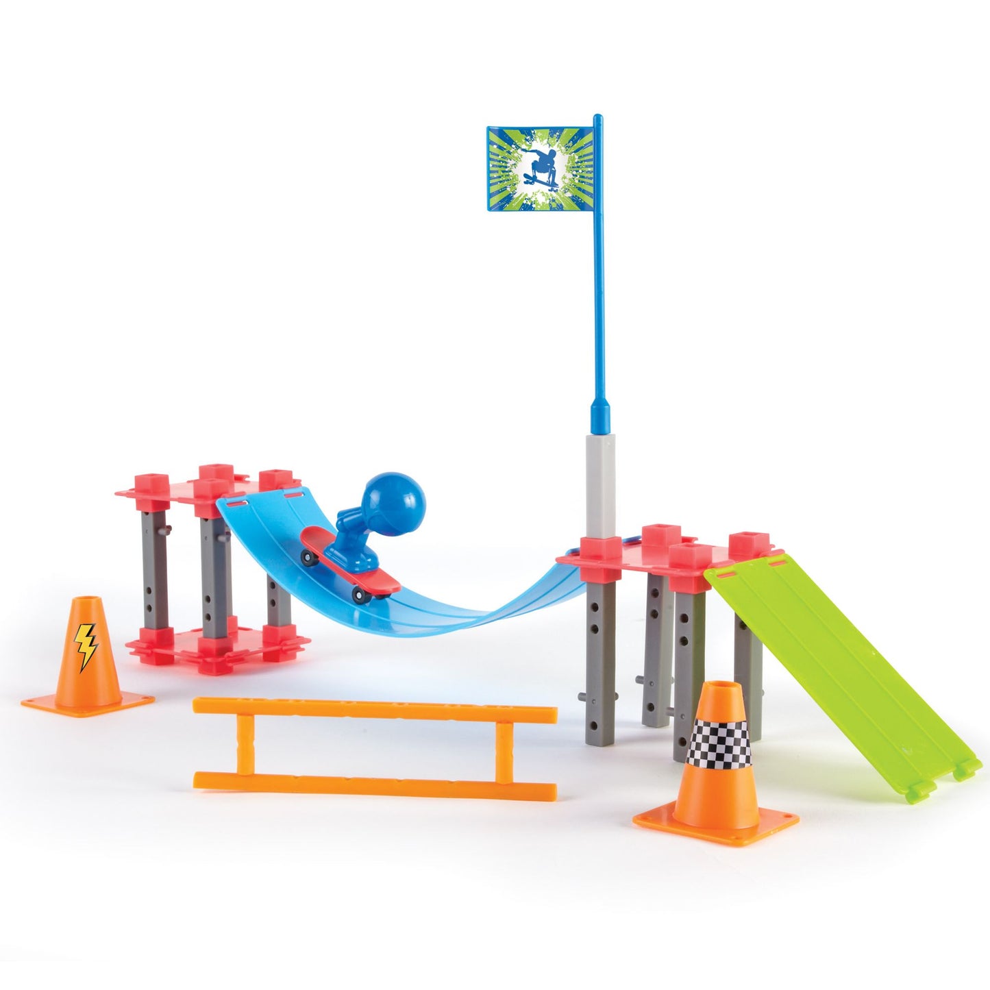Learning Resources Skate Park Engineering and Design Building Set