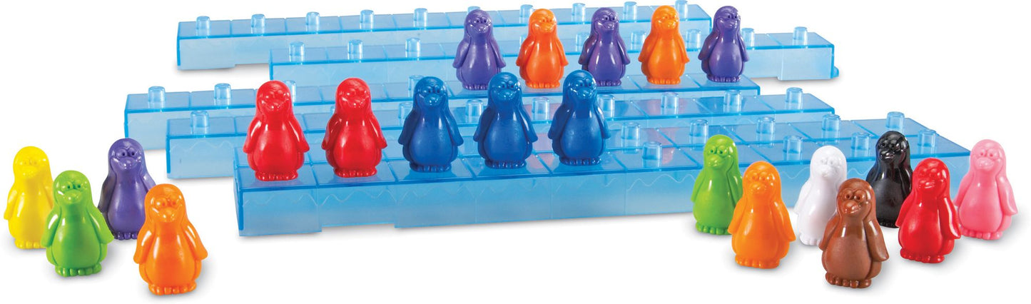 Learning Resources LER3311 Penguins On Ice Math Activity Set