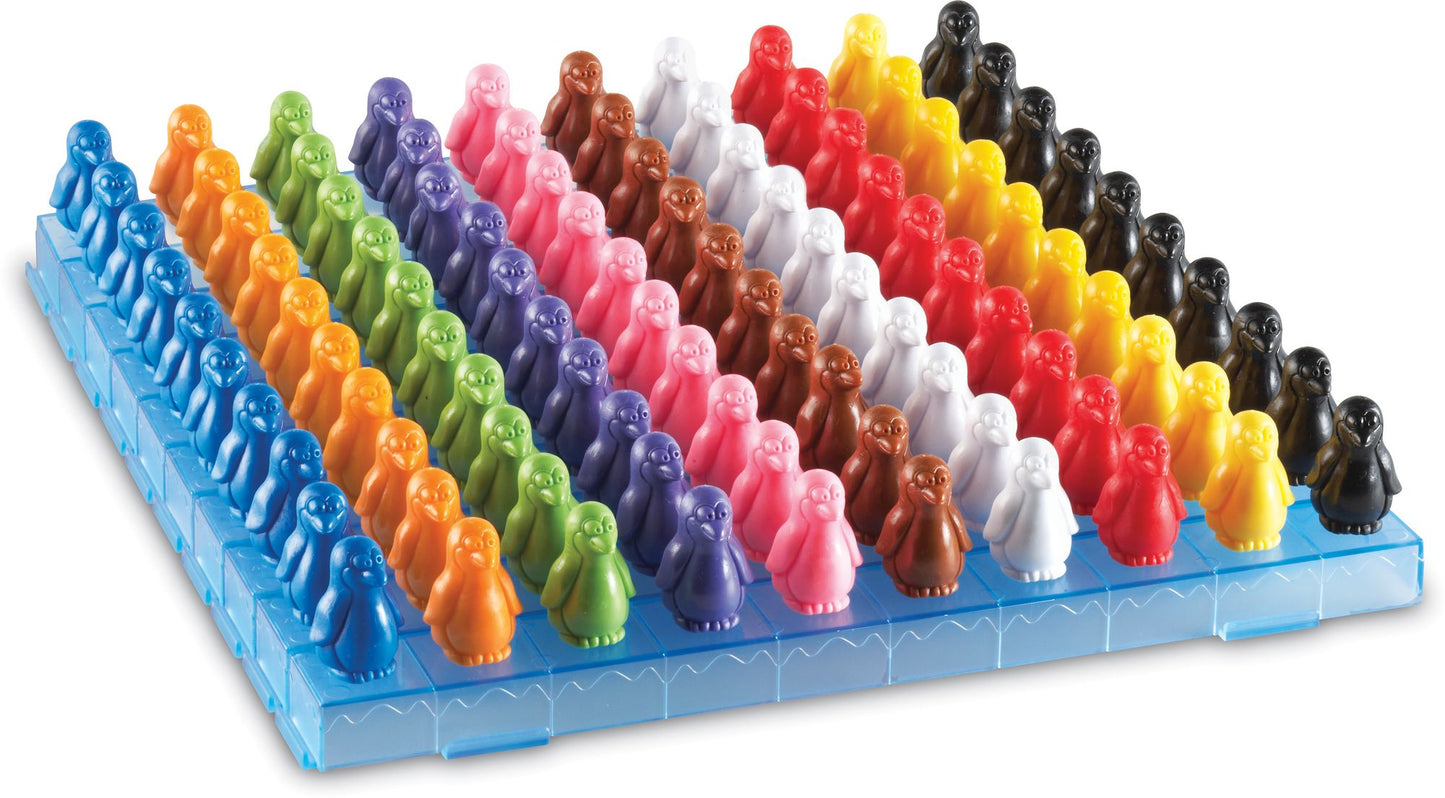 Learning Resources LER3311 Penguins On Ice Math Activity Set