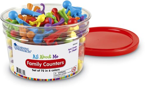 All About Me - Family Counters (set of 72)