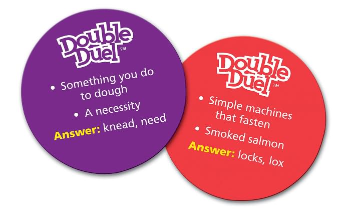 Double Duel Sound Alike Word Game
