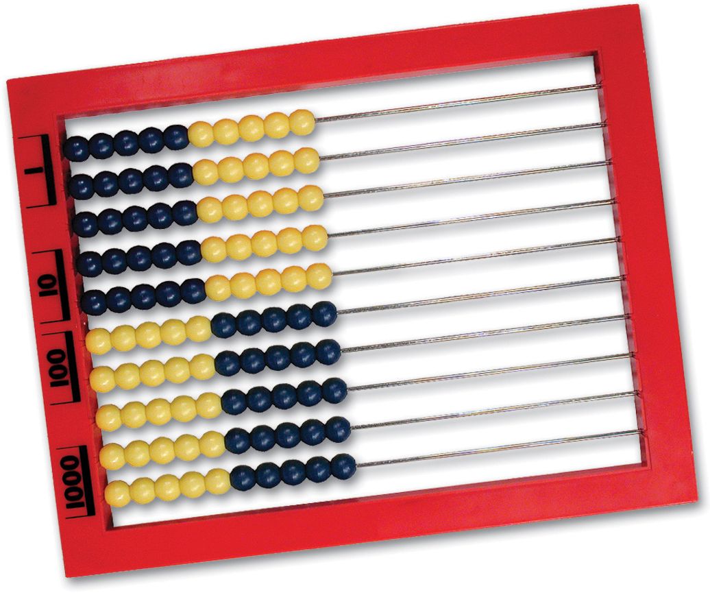 Learning Resources Ler4335 2 Color Desktop Abacus