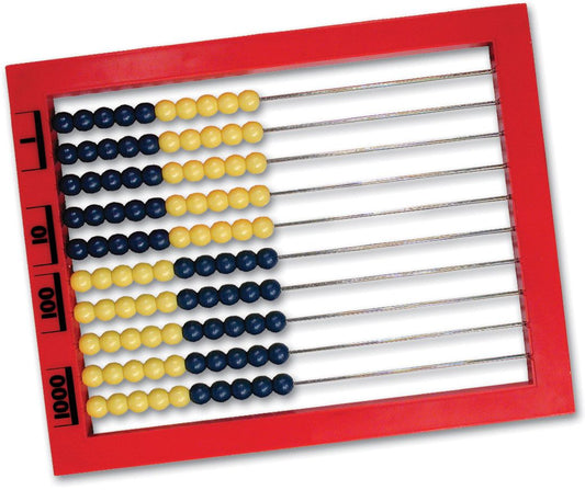 Learning Resources Ler4335 2 Color Desktop Abacus