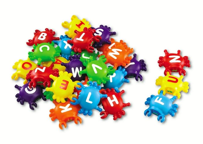 Smart Splash® Letter Link Crabs