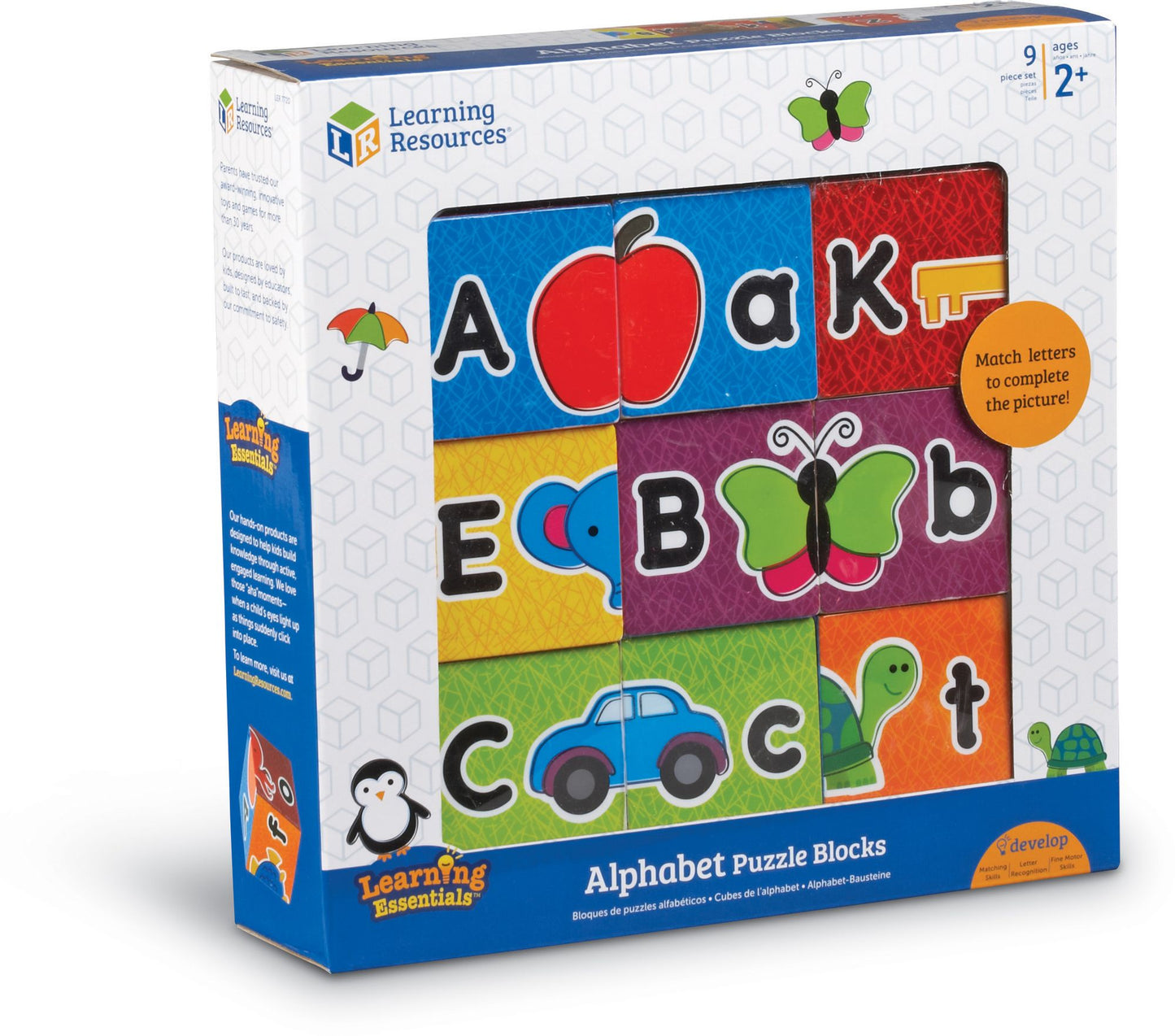 Learning Essentials Alphabet Puzzle Blocks