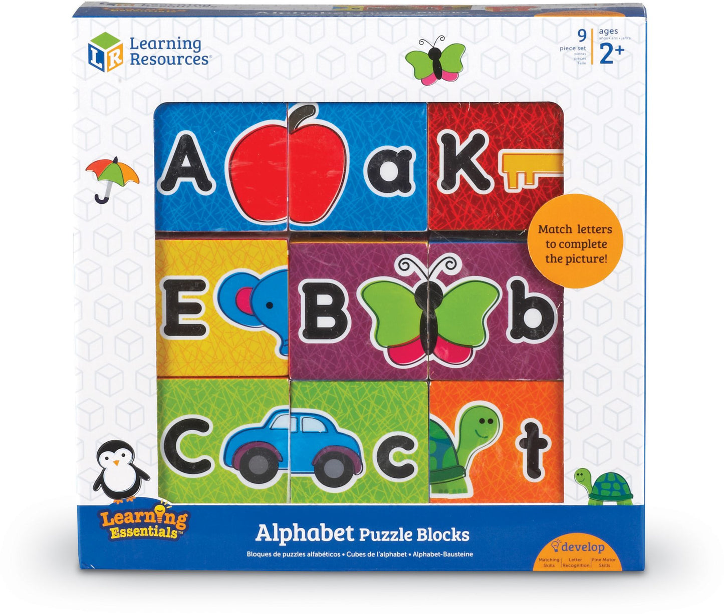 Learning Essentials Alphabet Puzzle Blocks