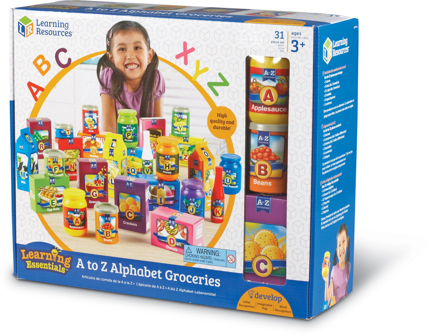 Learning Essentials A to Z Alphabet Groceries
