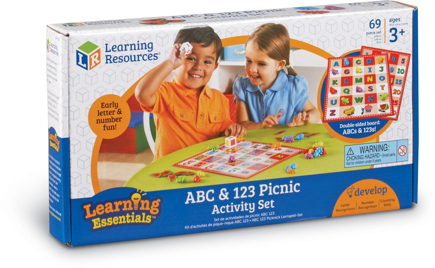 Learning Essentials ABC & 123 Picnic Activity Set