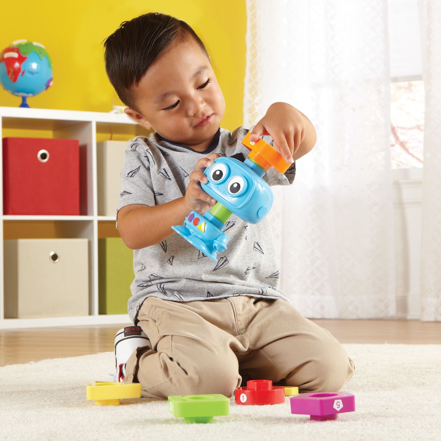 Learning Resources Count and Build TotBot