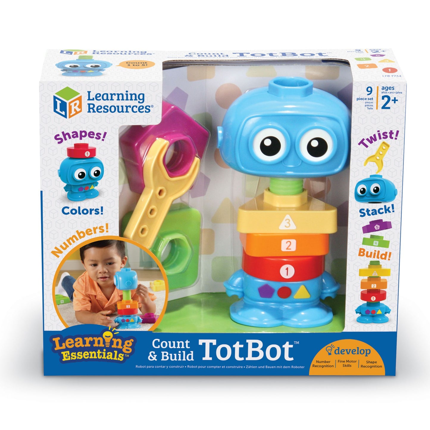 Learning Resources Count and Build TotBot