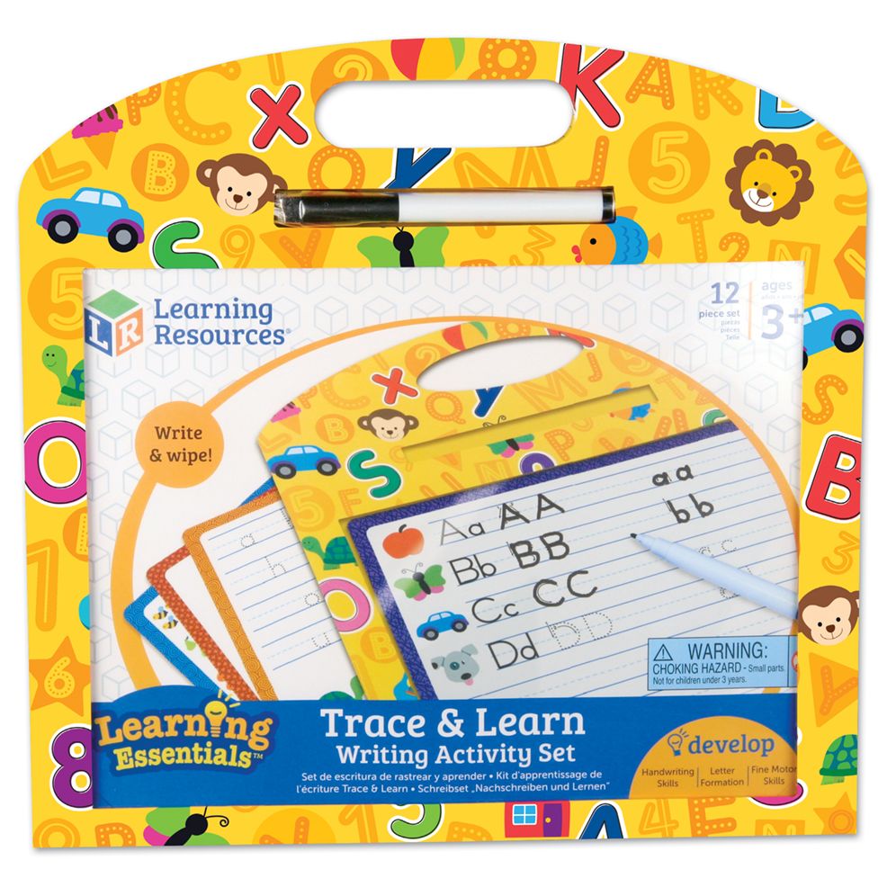 Learning Resources Trace and Learn Writing Activity Set