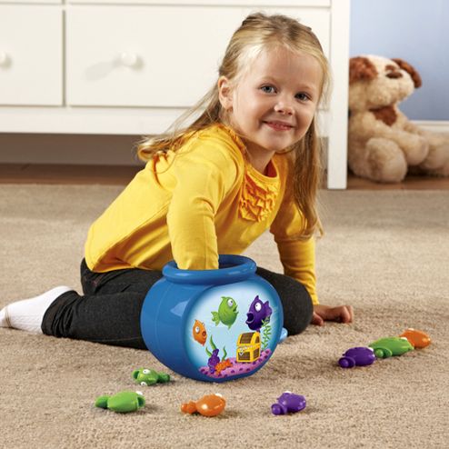 Hide 'n' Go Fish (set of 9 fish - 1 fishbowl)