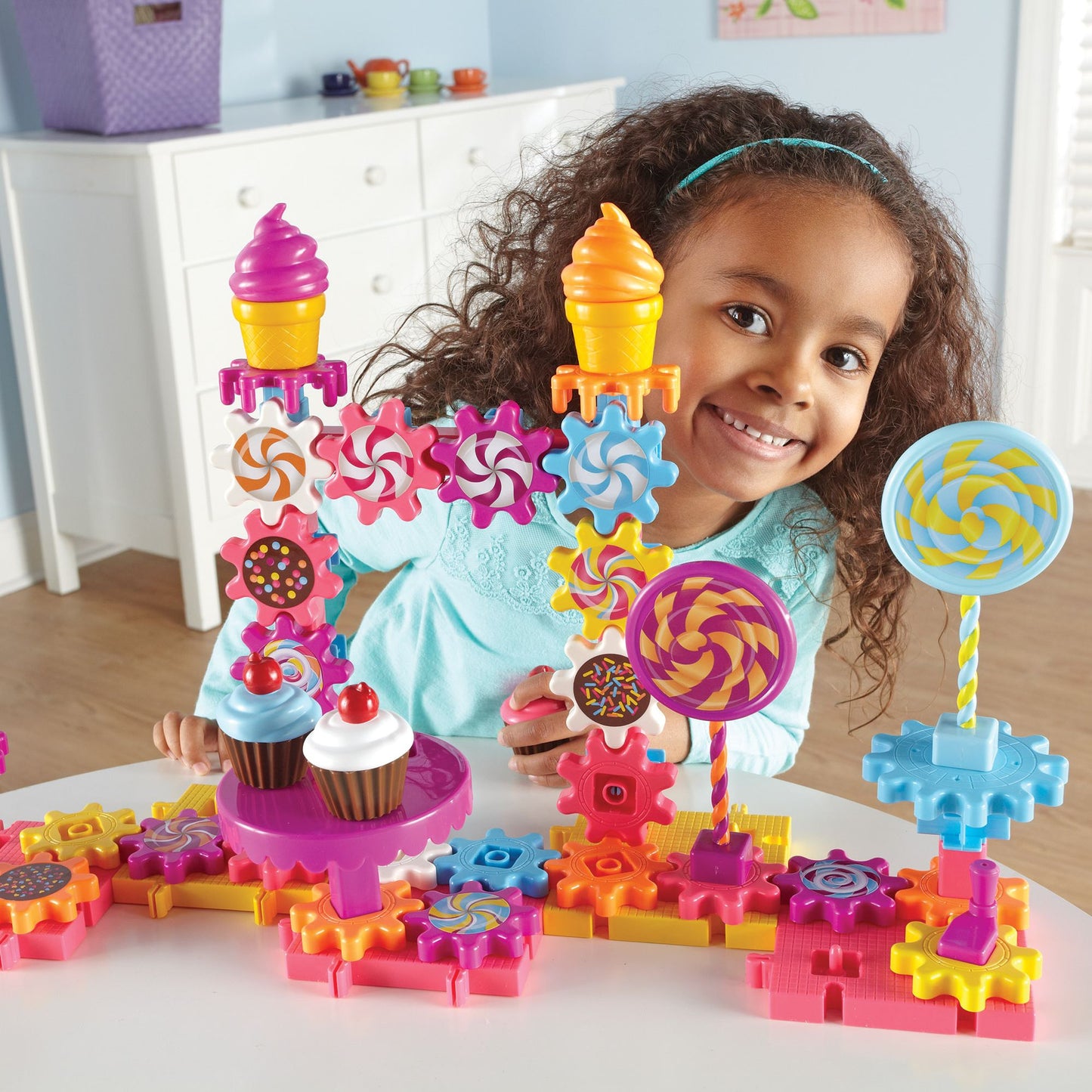 Learning Resources Gears! Gears! Gears! Sweet Shop Building Set