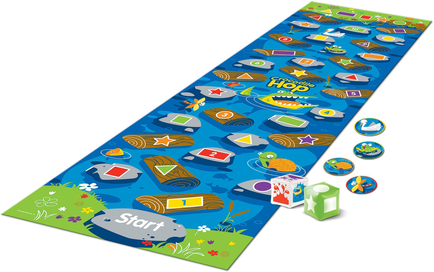 Learning Resources LER9544 Crocodile Hop