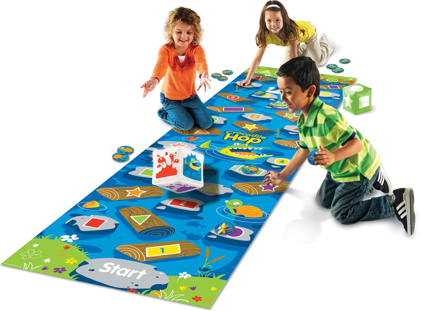 Learning Resources LER9544 Crocodile Hop
