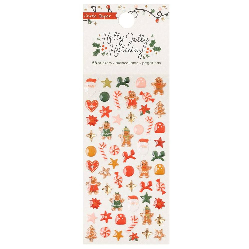 HOLLY JOLLY HOLIDAY - ENAMEL DOTS